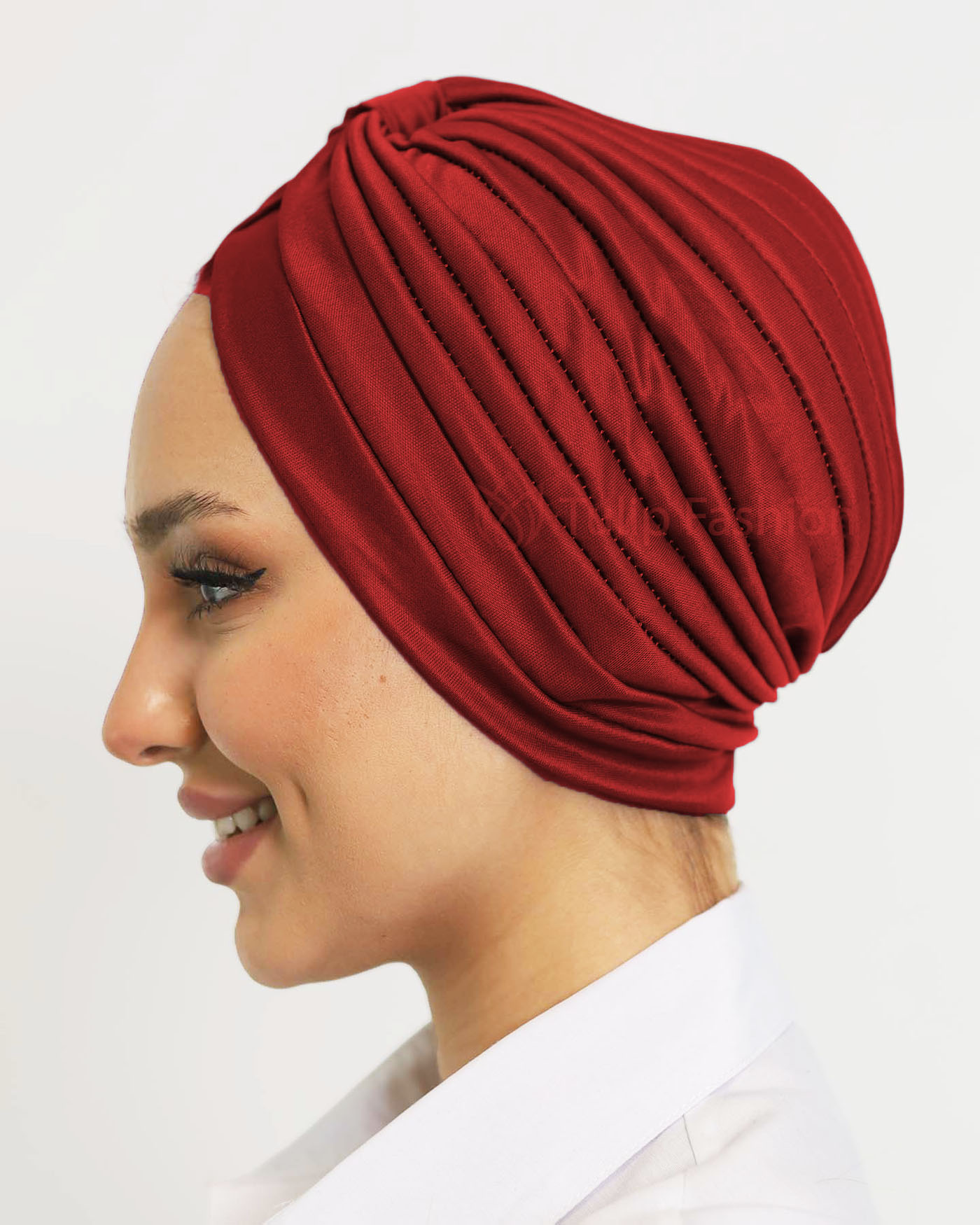 Turban - Milia - Maroon - 2