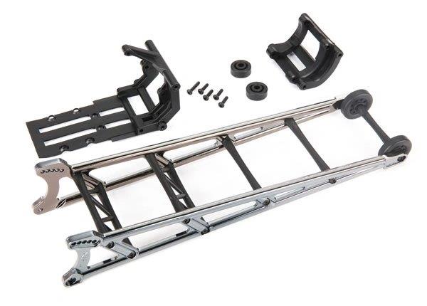 Traxxas Wheelie Bar Svartkrom Drag Slash