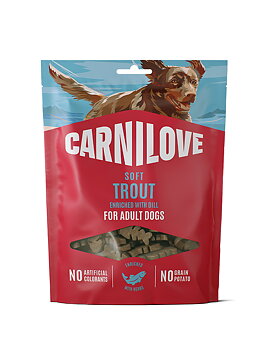 CARNILOVE soft snack Trout, 200g