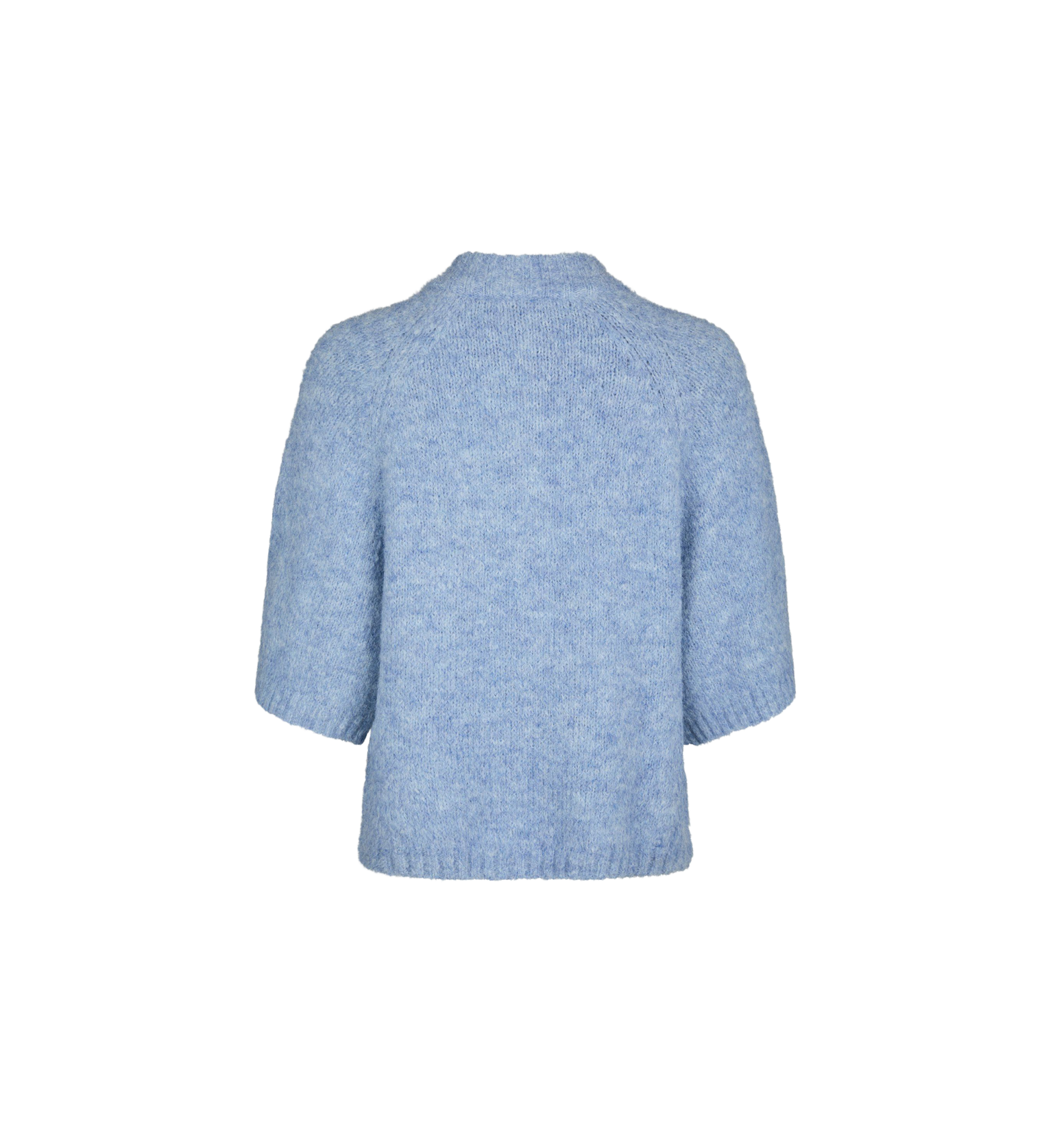 Neo Noir Benuta Fluffy Knit Cardigan Blue - 4