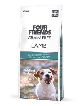 Grain Free Lamb 12kg, FourFriends