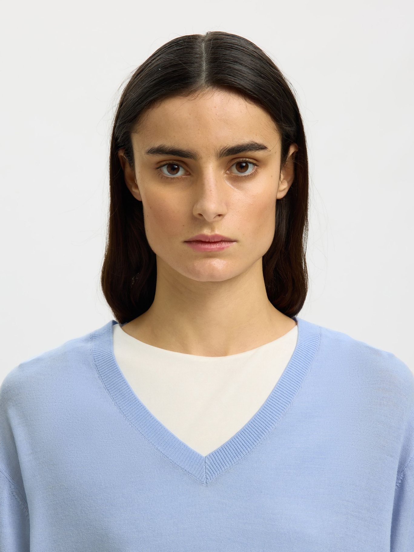 Selected Femme Thea Merino V-neck Knit - 5