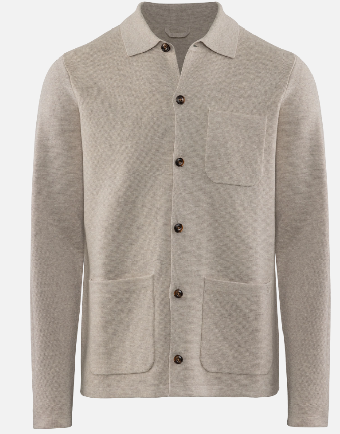 Altino Knitted Overshirt (2505) Berkeley