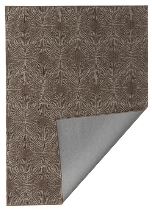 Amelia beige gummerad stor matta - 3