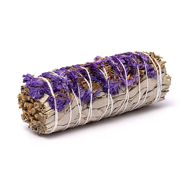 2 Smudge  vit salvia & lila sinuata