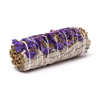 2 Smudge  vit salvia & lila sinuata