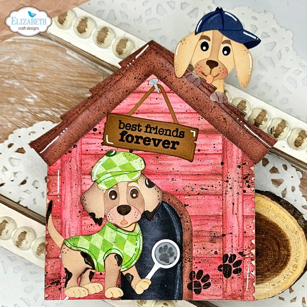 Elizabeth - Dies - Dog House build a book - 3