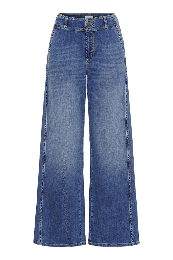 Isay - Como New Wide Jeans Mid Denim Wash