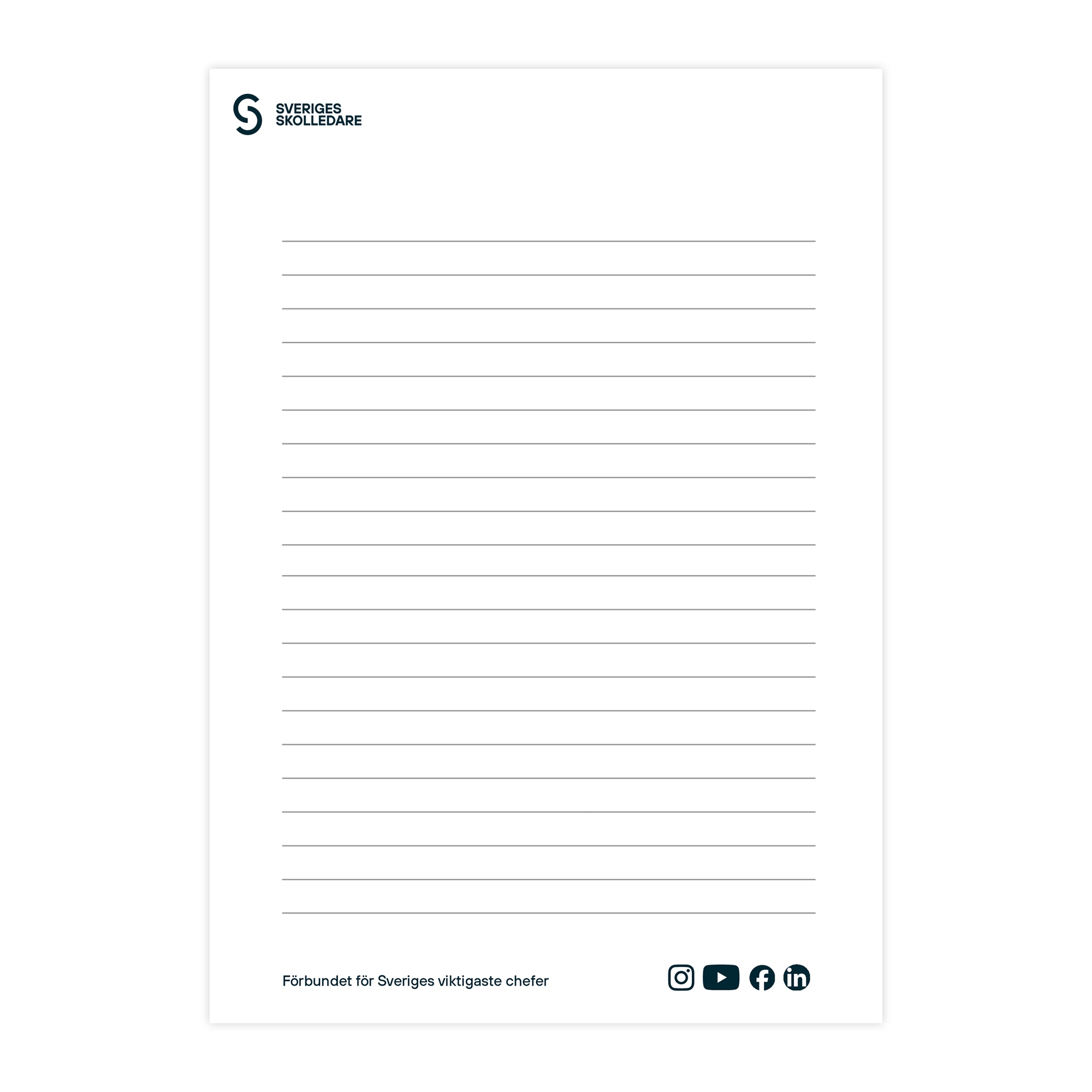Konferensblock A5 25 blad