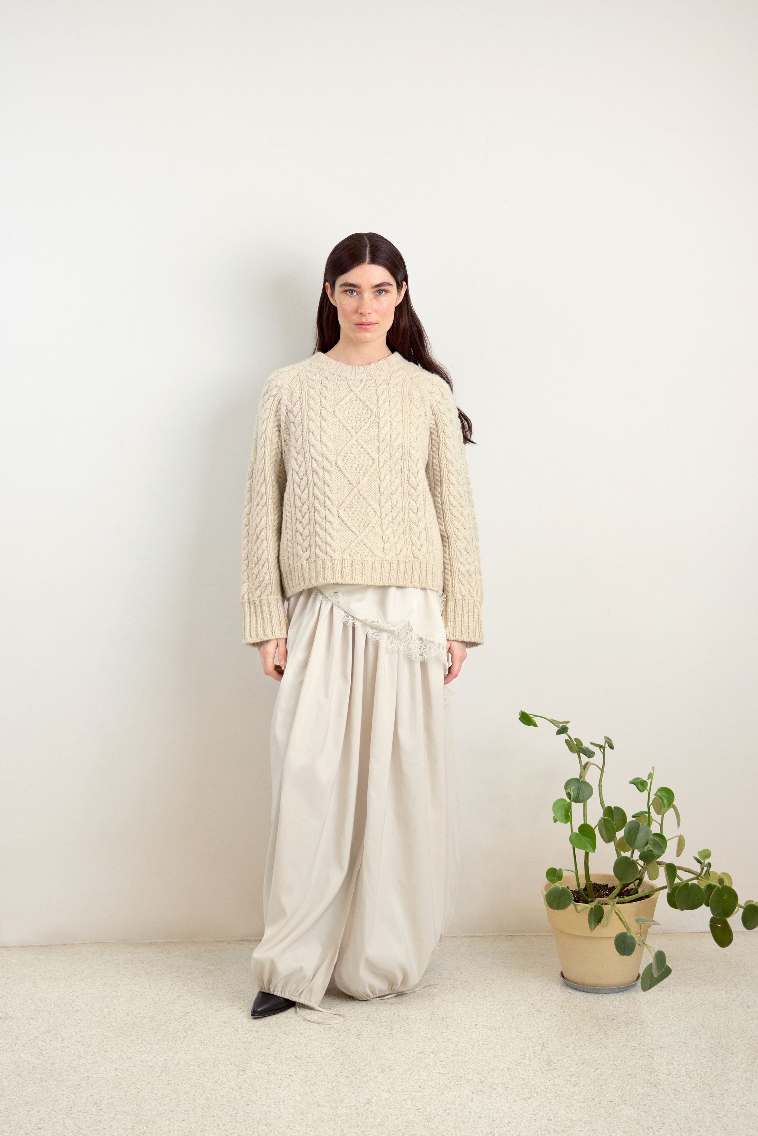 Sandnes Loom Sweater 2602_08 (18 m flätstick st 4) - 6