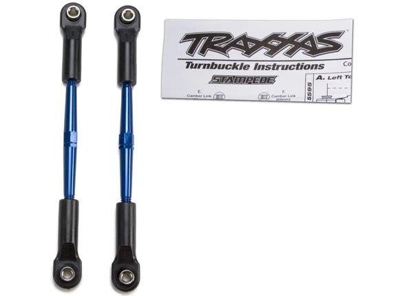 Traxxas Turnbuckles Styrstag Komplett 96mm Aluminium Blå (2) - 2