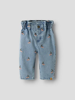 NBFDEVA LOOSE EMB JEANS 2024-ES LIL Medium Blue Denim Cherry