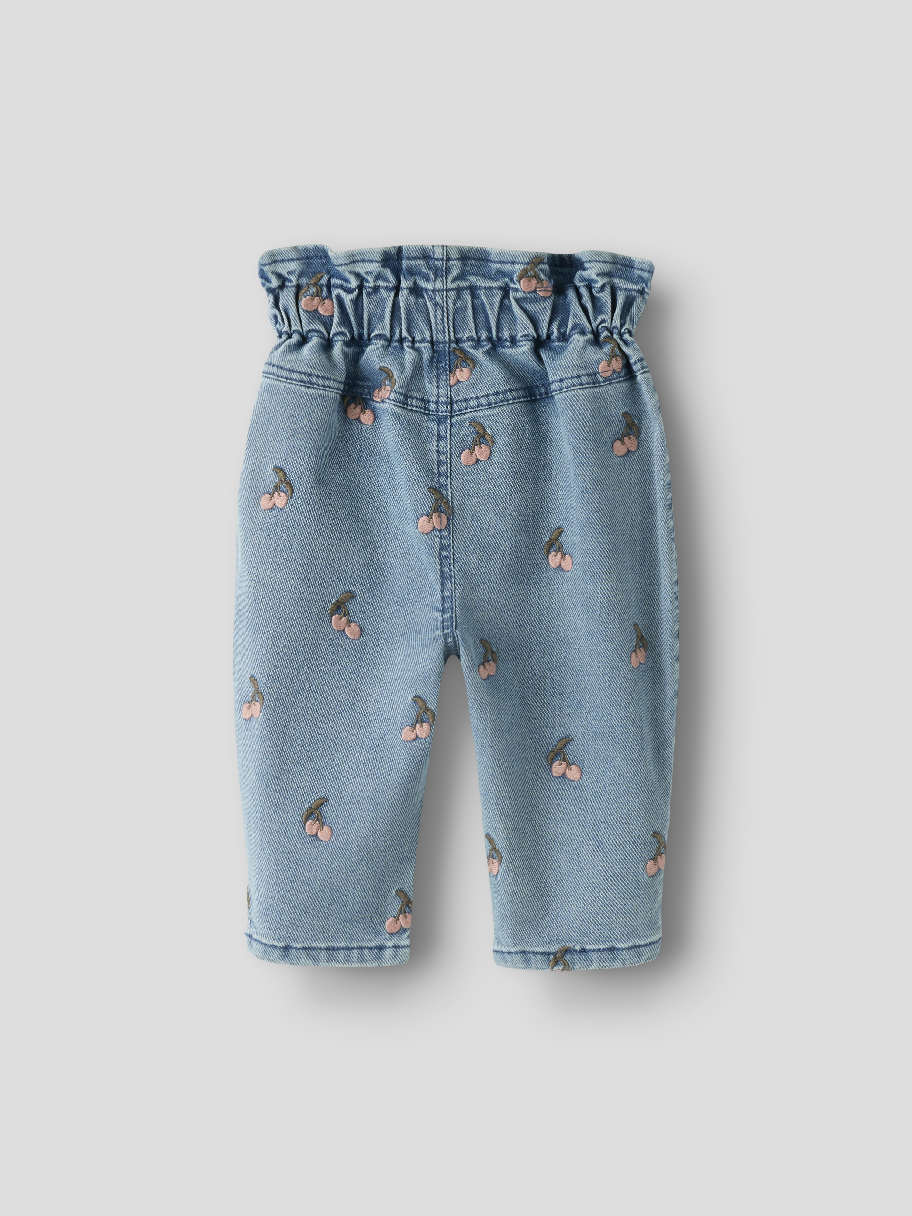 NBFDEVA LOOSE EMB JEANS 2024-ES LIL Medium Blue Denim Cherry - 2