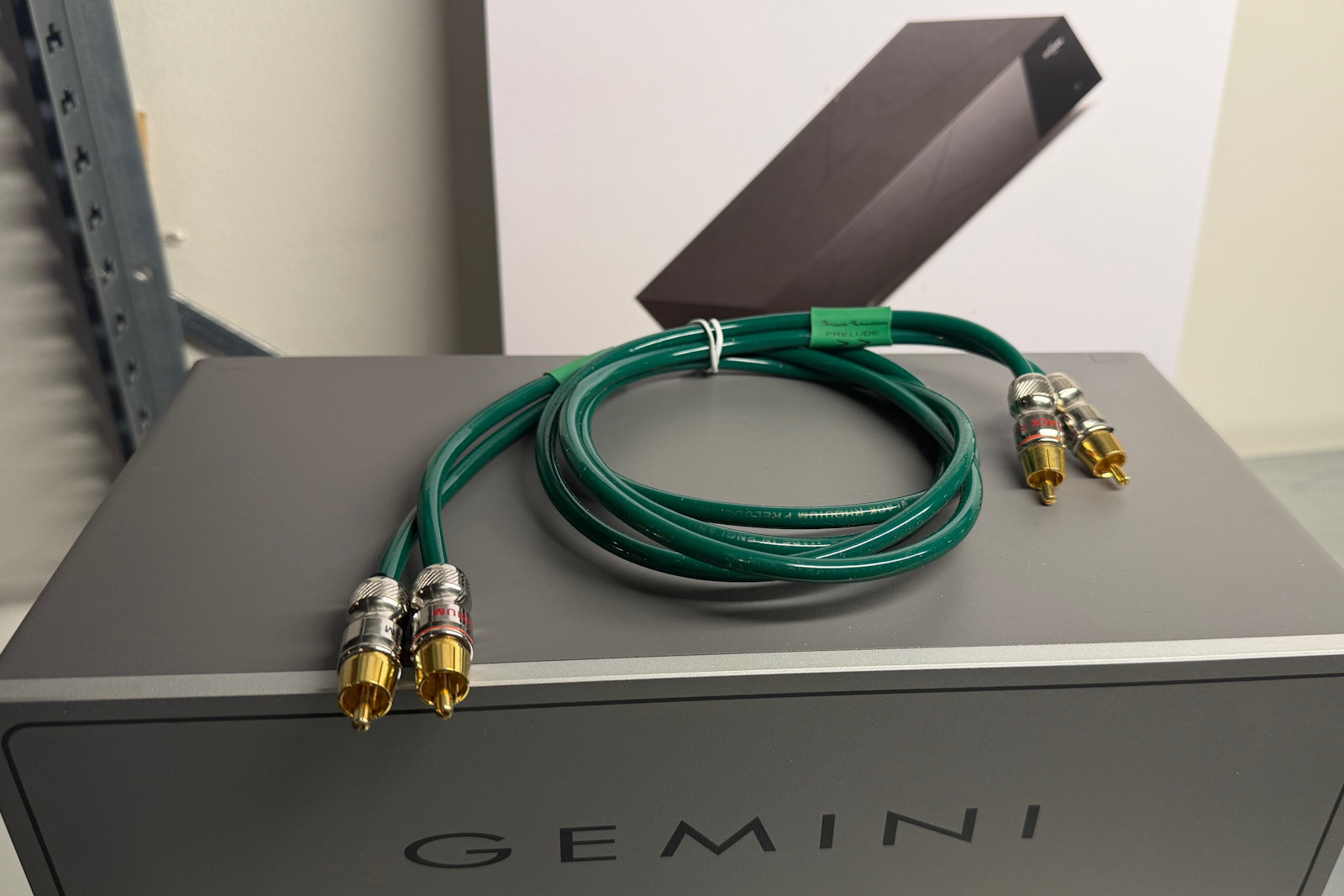 Black Rhodium Prelude signalkabel RCA - 1m - beg