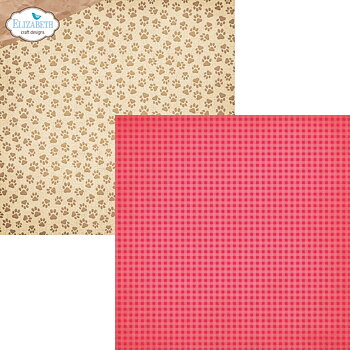 Elizabeth  -  Printed Cardstock -12x12 - Dog Days