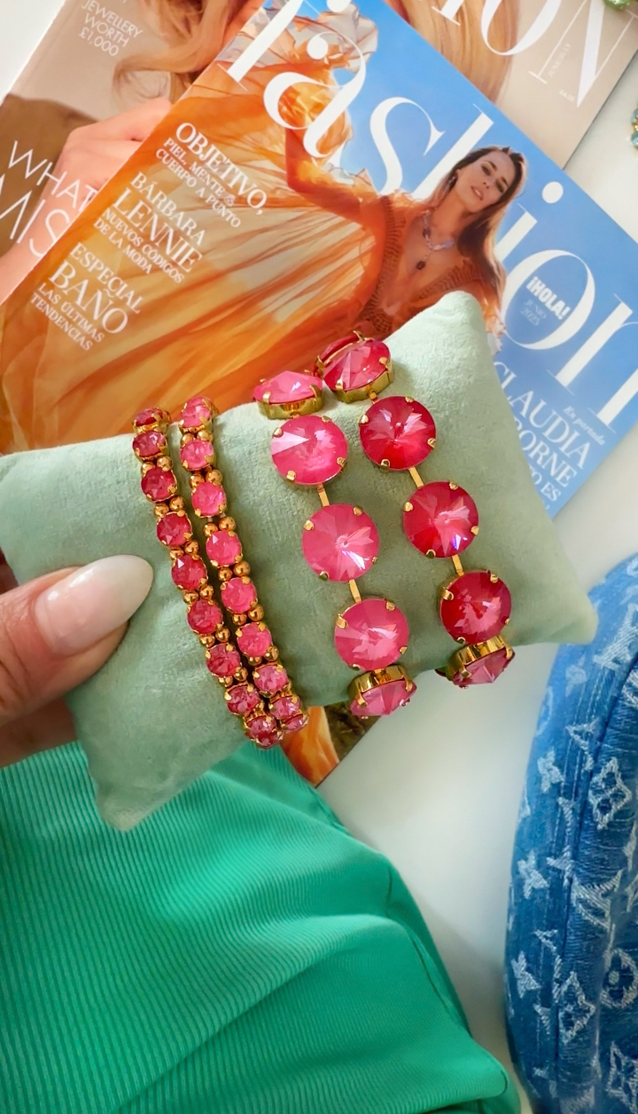 Armband Maxine Poppy Red Gold - 3