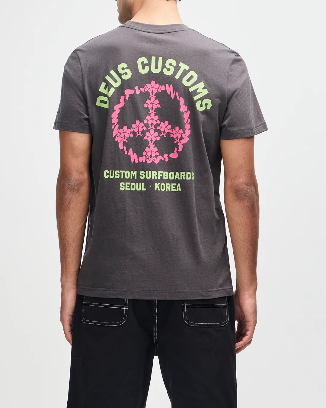 Deus t-shirt Fancy Pansy anthracite - 2