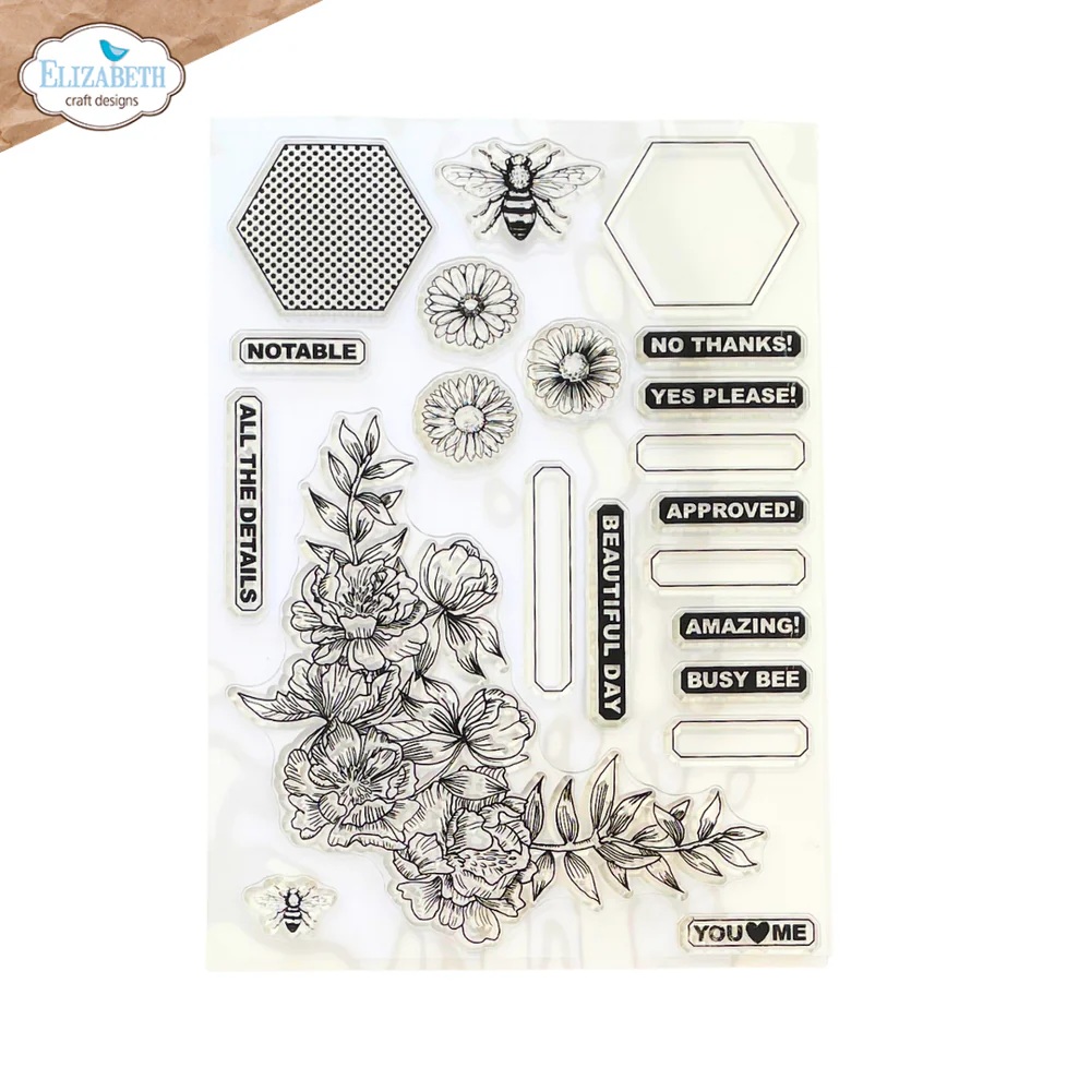 Elizabeth - Clear stamps - Busy Bee - 2