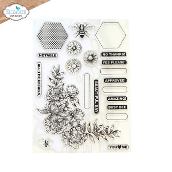 Elizabeth - Clear stamps - Busy Bee