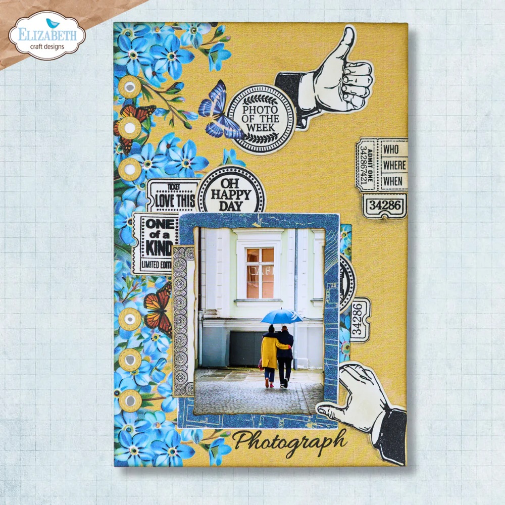 Elizabeth - Thumbs Up Stamp and Die Set - 3