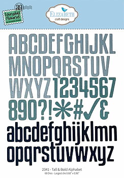 Elizabeth - Dies - Tall & Bold Alphabet