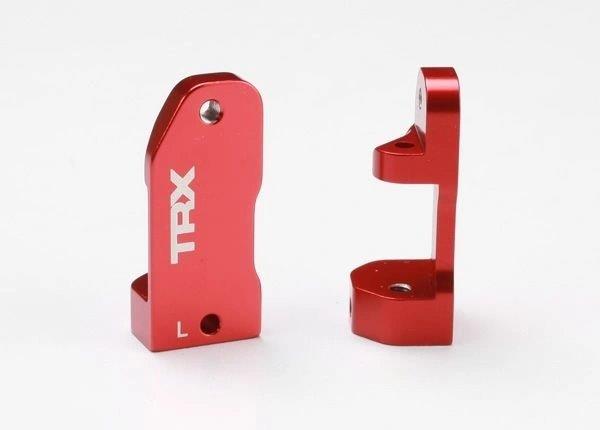 Traxxas Styrspindelhållare Aluminium Röd (Par)