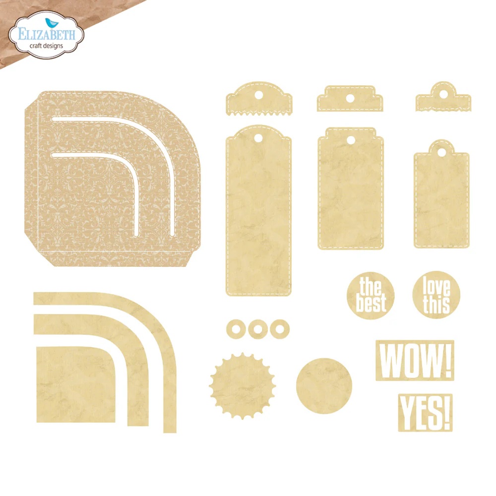 Elizabeth - Dies - Rounded Pocket with Tags - 2