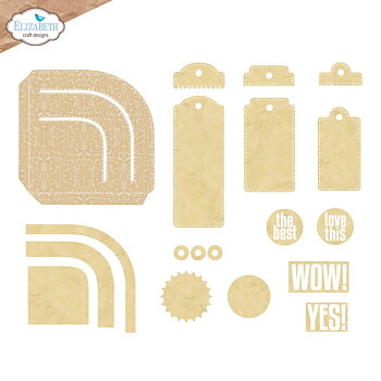 Elizabeth - Dies - Rounded Pocket with Tags