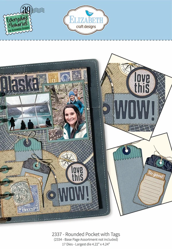 Elizabeth - Dies - Rounded Pocket with Tags