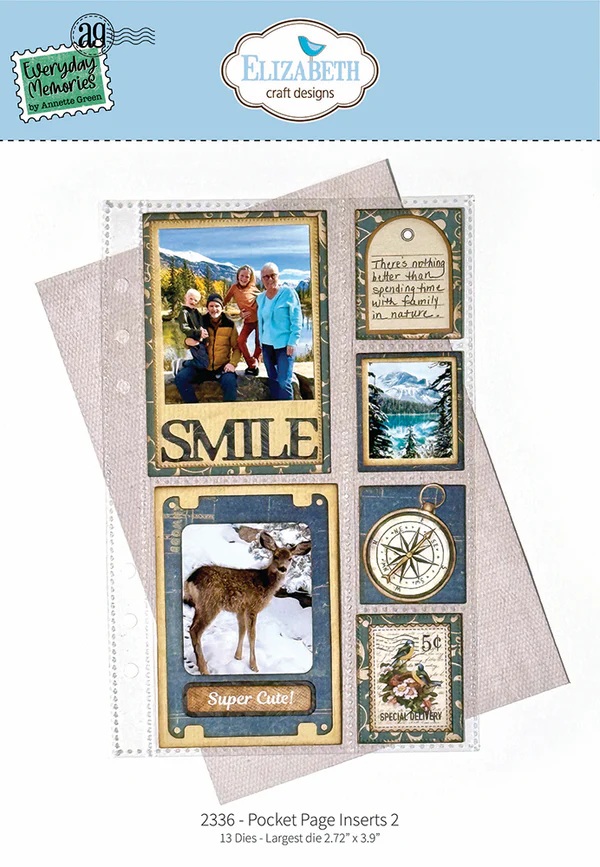 Elizabeth - Dies - Pocket Page Inserts 2
