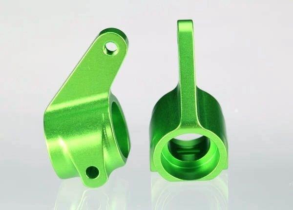 Traxxas Styrspindel Aluminium Grön (Par)