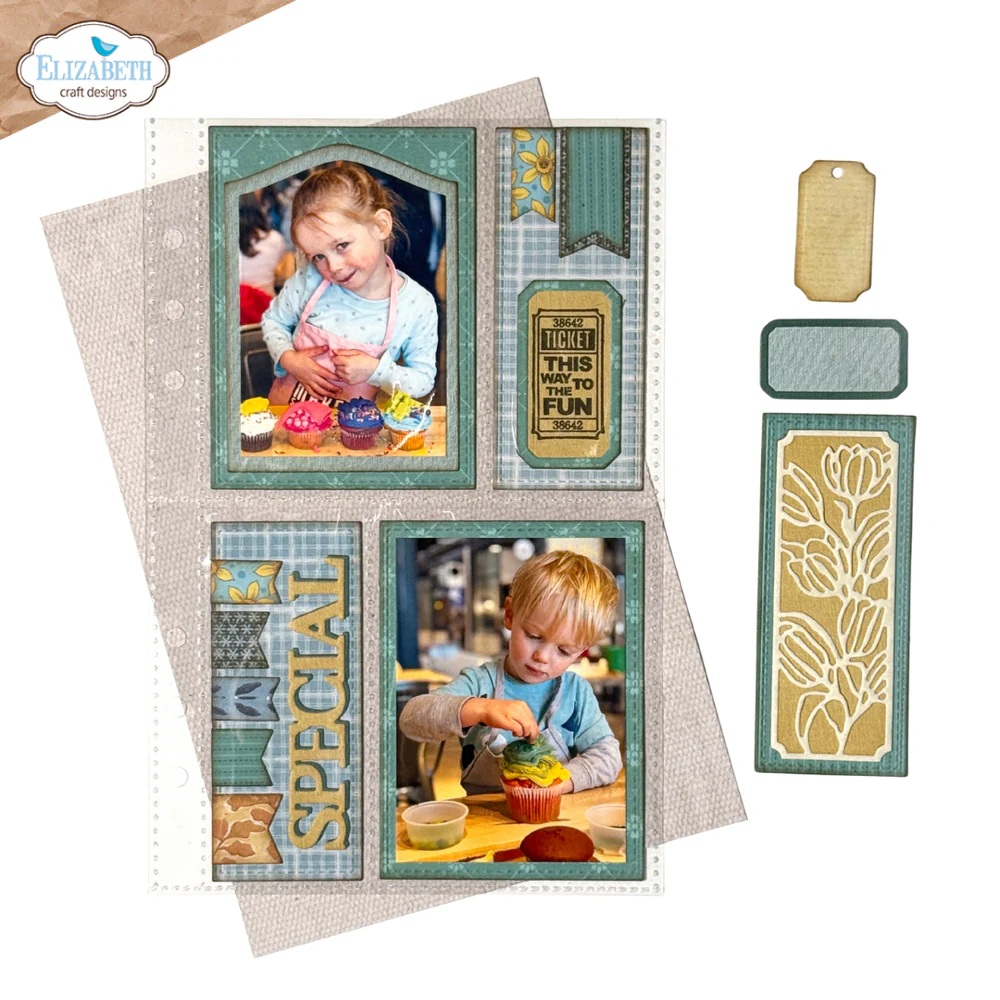 Elizabeth - Memory Binder Pocket Pages 1 - 6