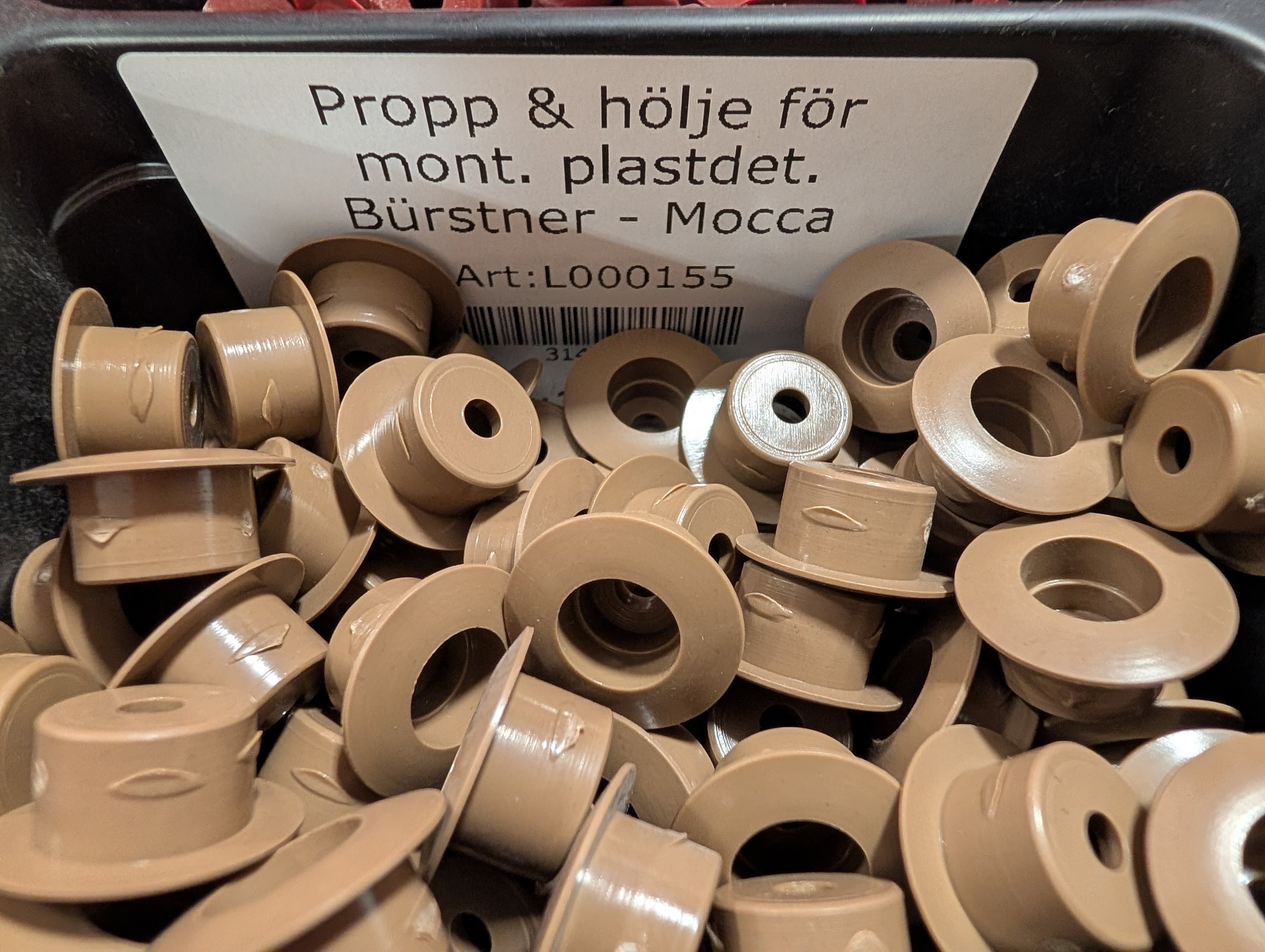 Stik og hus til montering af plastdele Bürstner - Mocca - 2