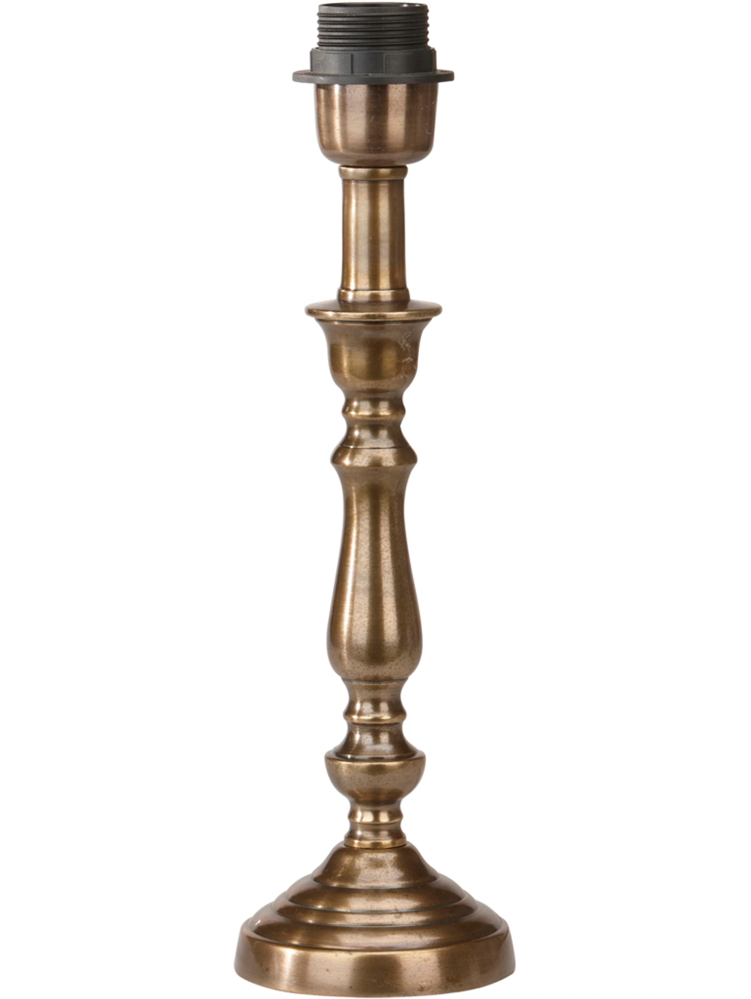 Lampfot / Antikmässing / H:27cm