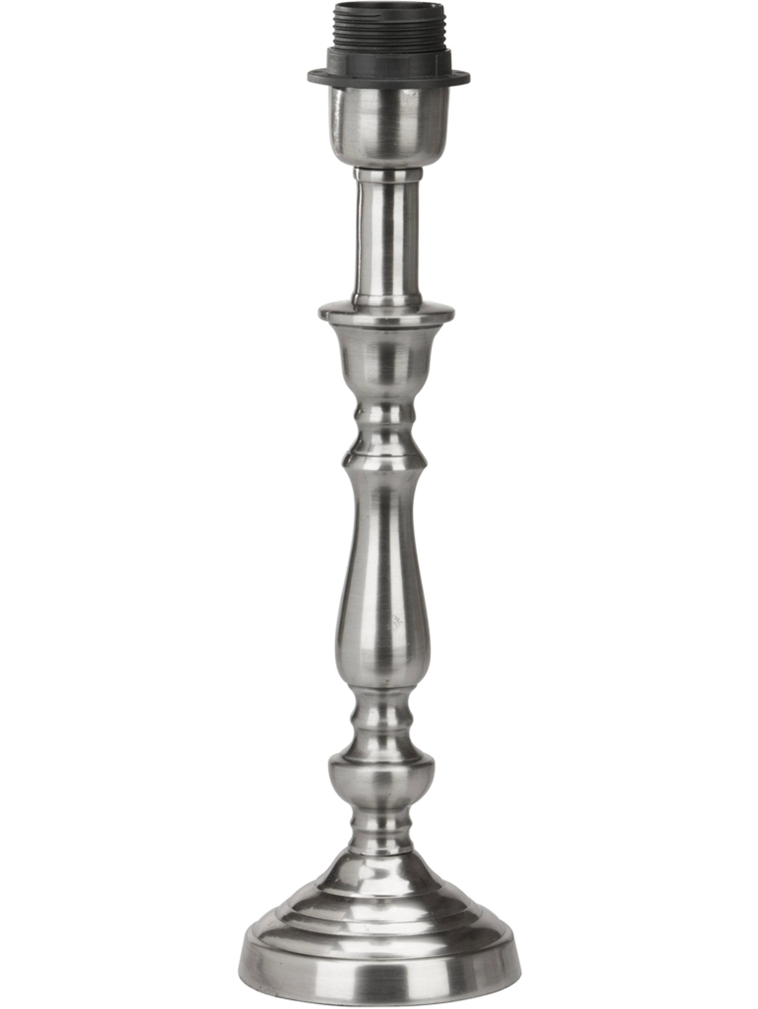 Lampfot / Silverfärgad / H:27cm