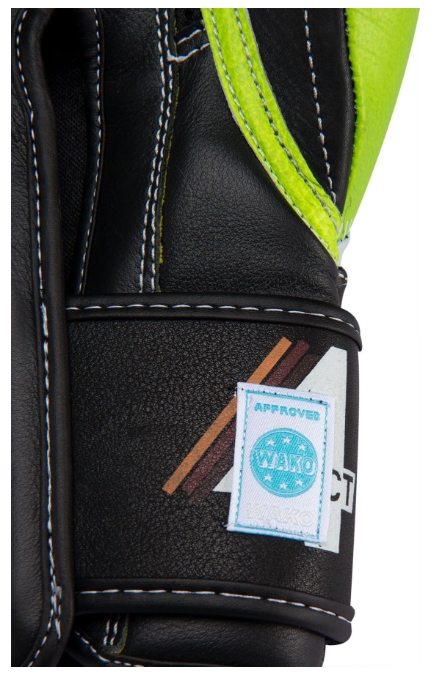 Topten Boxing glove 4Select Inferno, Green 10 oz - 2