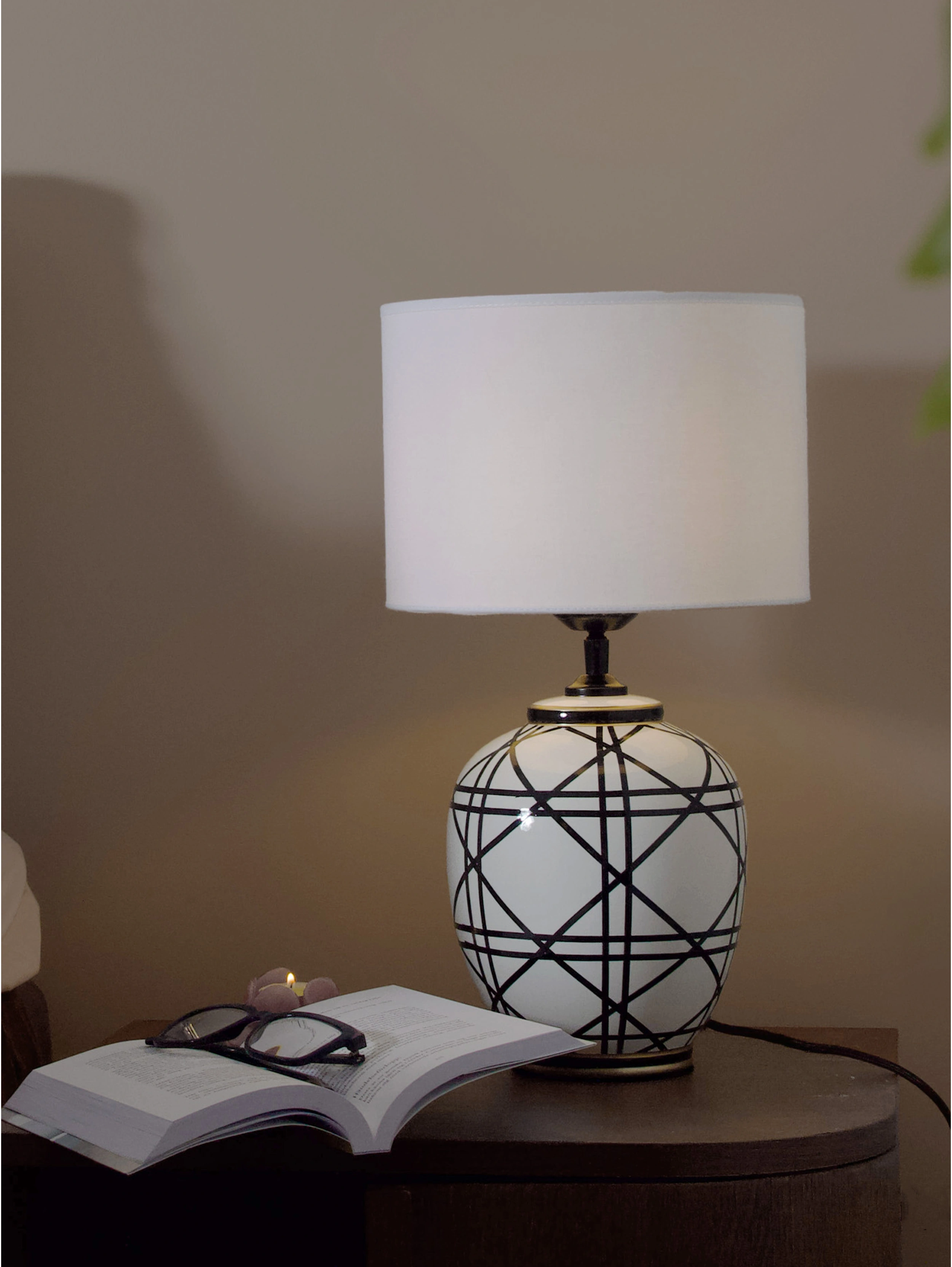 Lampfot / Keramik / H:32cm