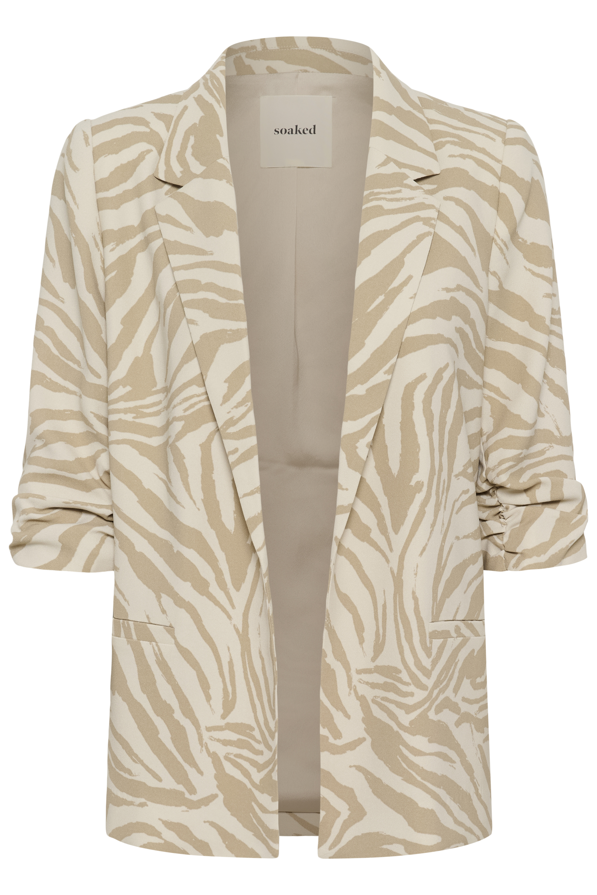 SLShirley Printed Blazer White Pepper Animal