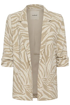 SLShirley Printed Blazer White Pepper Animal