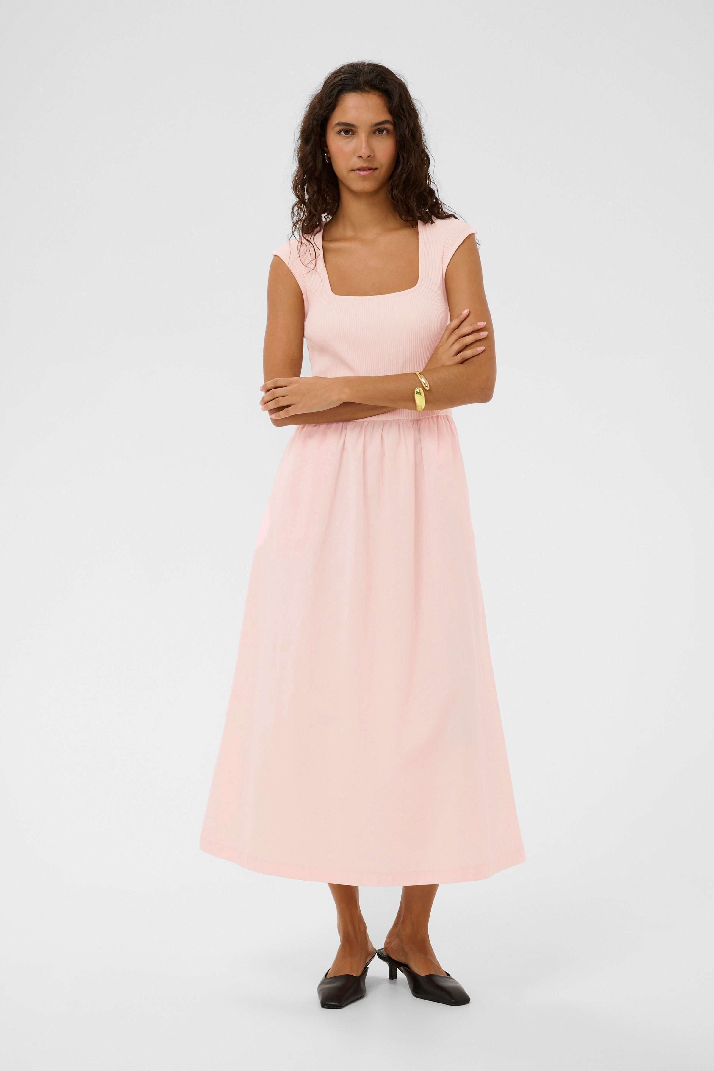 SLSimone Phoebe Dress Pearl Blush - 4