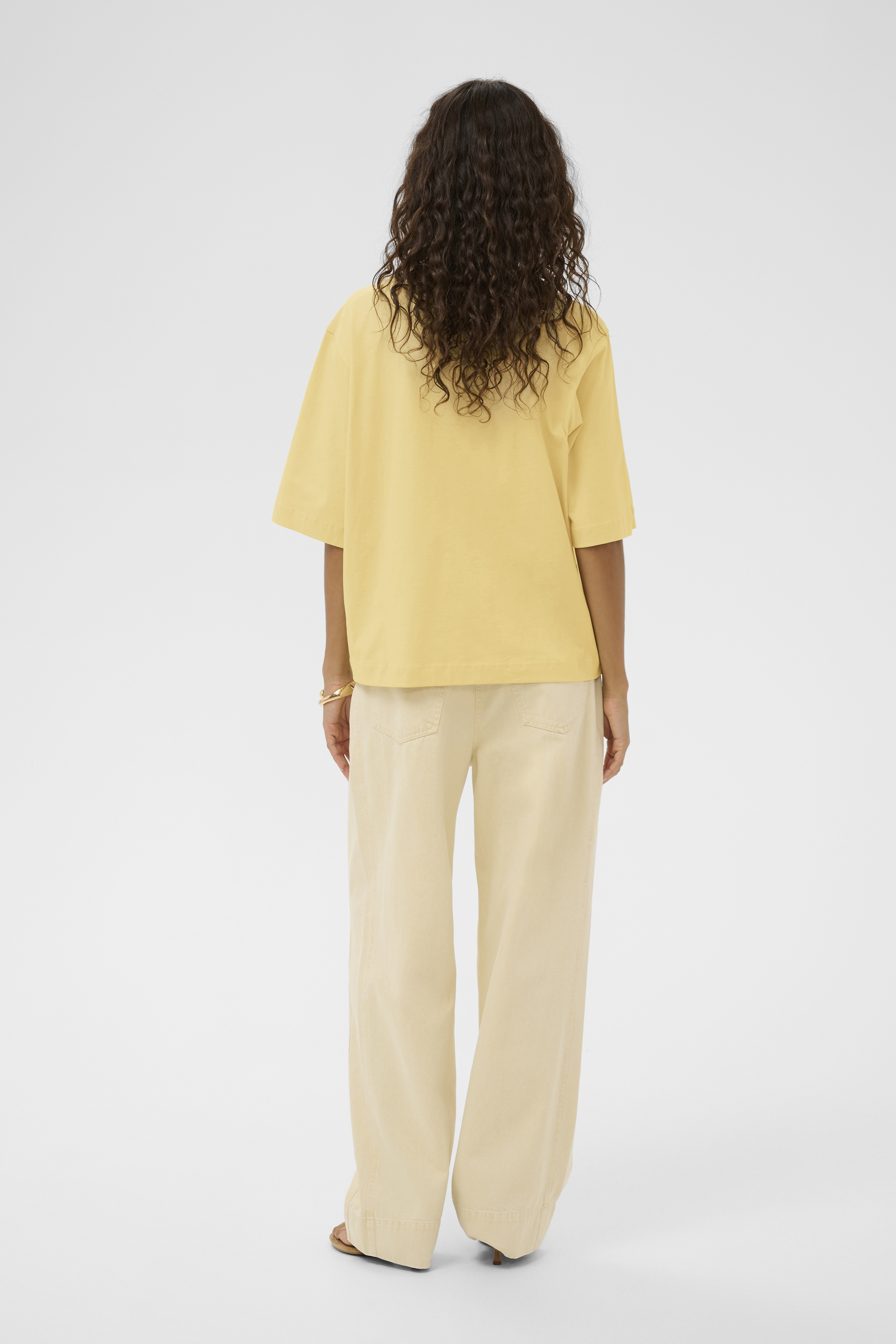 SLJina Basic Tee Reed Yellow - 5