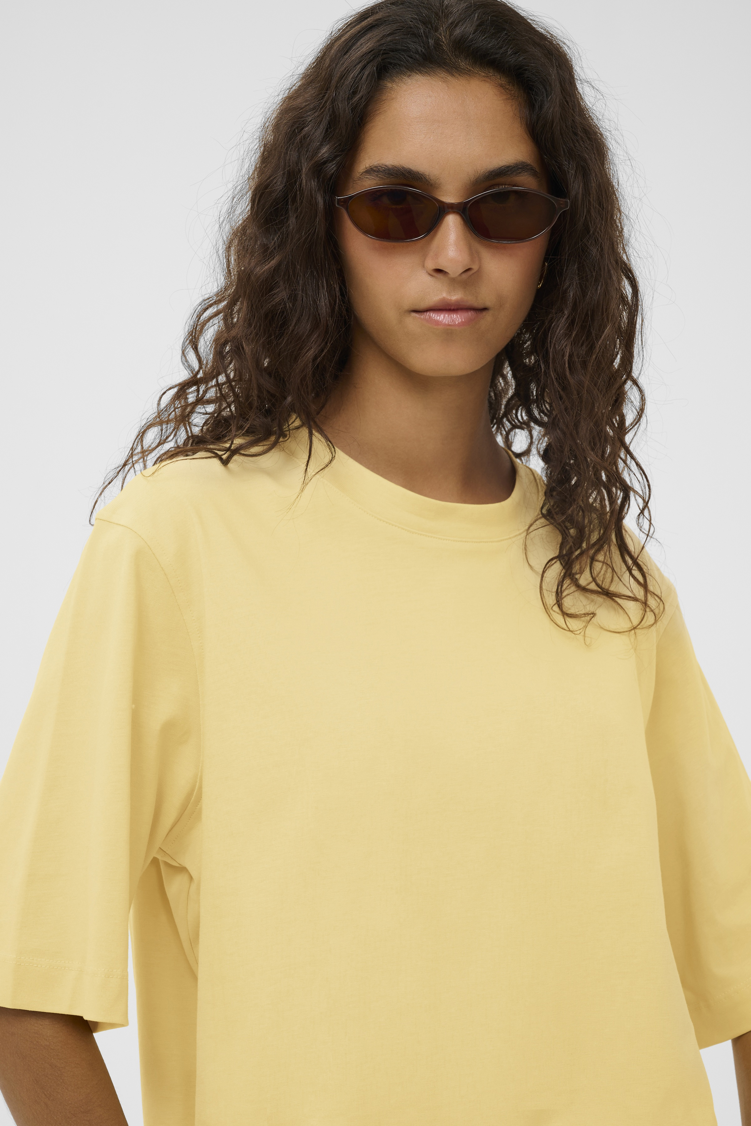 SLJina Basic Tee Reed Yellow - 3