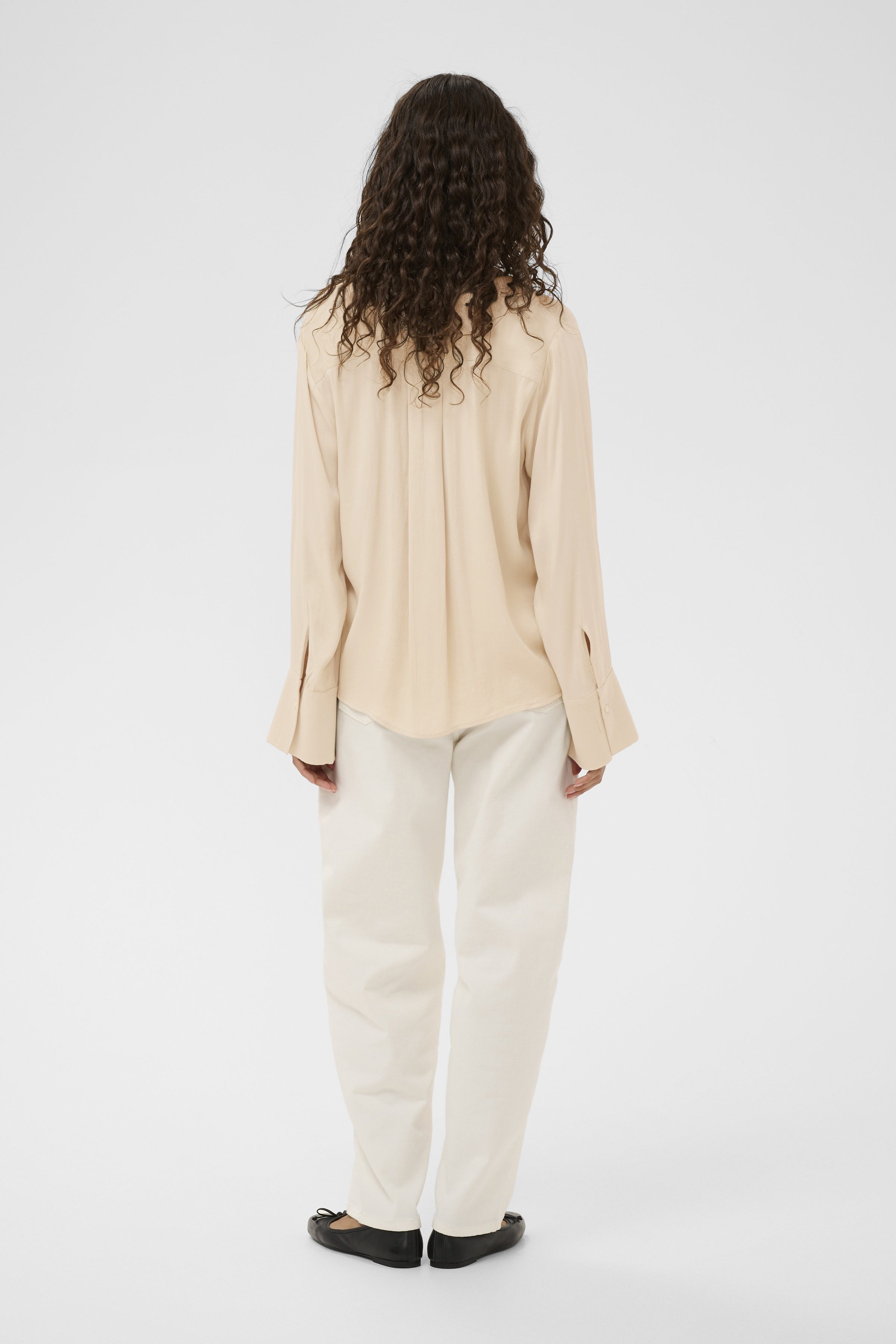 SLNadeya Albia Blouse LS Oatmeal - 5