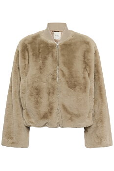 SLEstacia Bomber Jacket Feather Gray