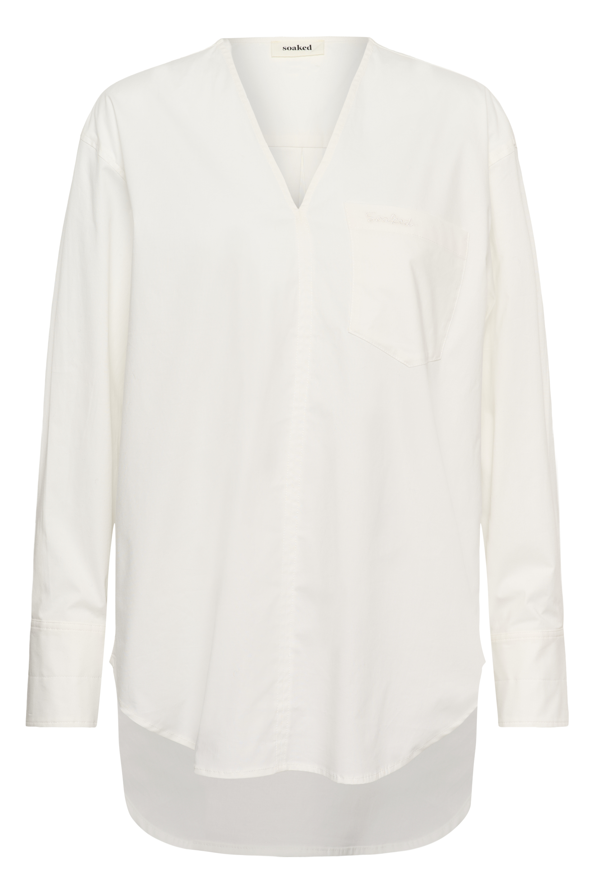 SLNoelle V-Neck Blouse Broken White