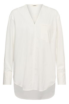 SLNoelle V-Neck Blouse Broken White