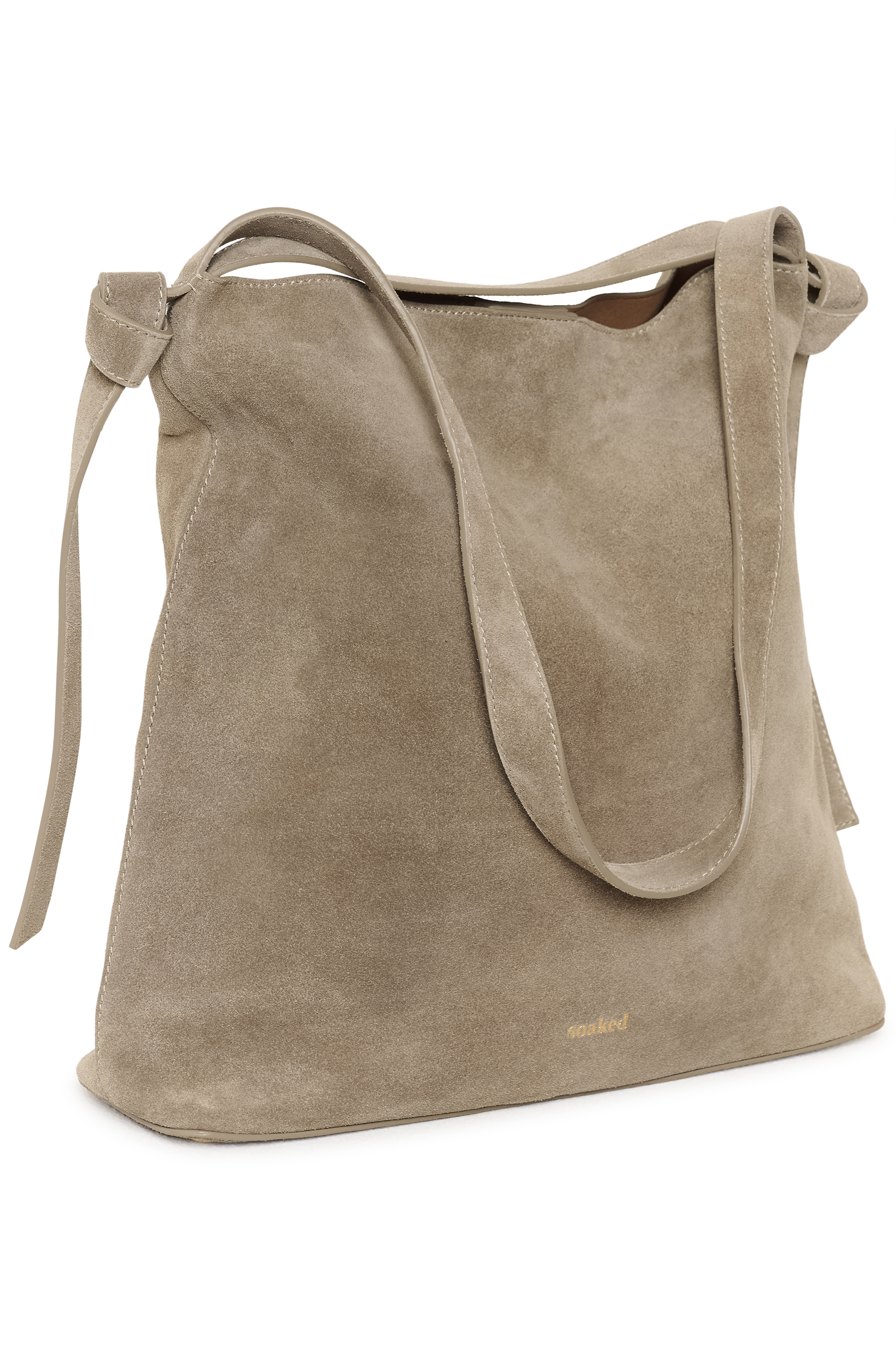 SLCalilje Suede Bag Desert Taupe - 2