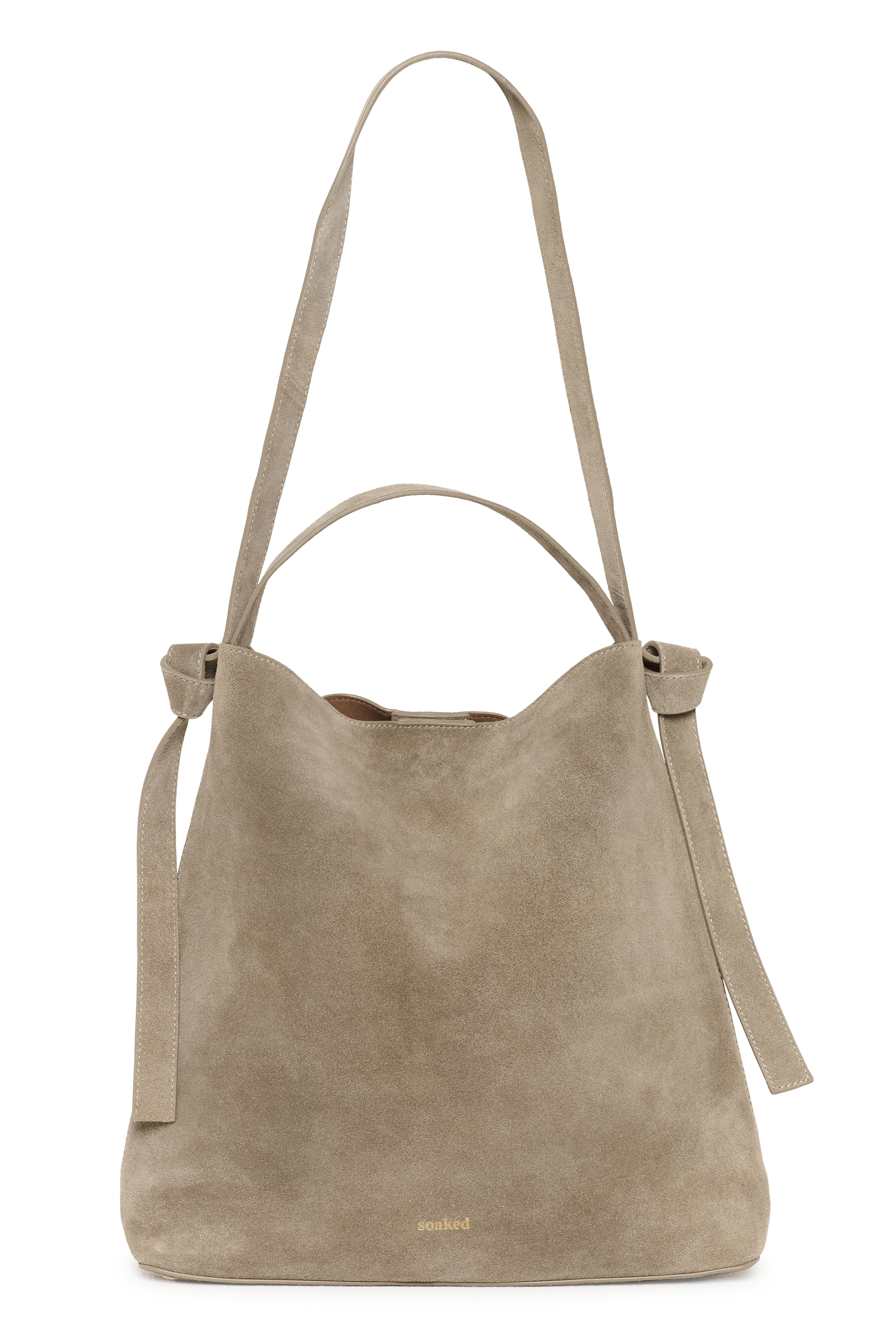 SLCalilje Suede Bag Desert Taupe