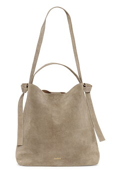 SLCalilje Suede Bag Desert Taupe