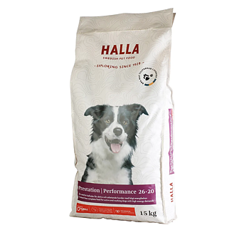 HALLA Hundfoder Prestation Performance 26-20 15kg